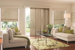 Solar Shades in Residential Home