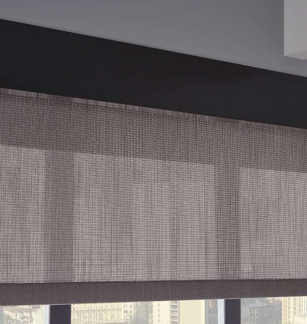 black fascia valance