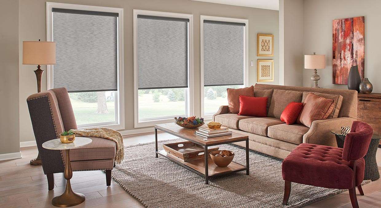 graber roller shade valance options